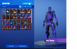 fortnite account with purple skull trooper full access 25 - fortnite purple skull trooper account for sale